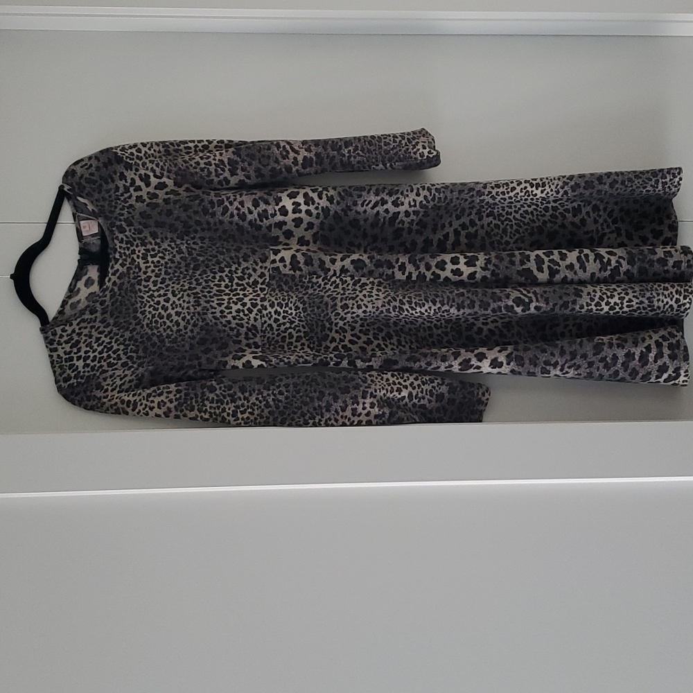 Stunning Pink Tartan Animal print Dress